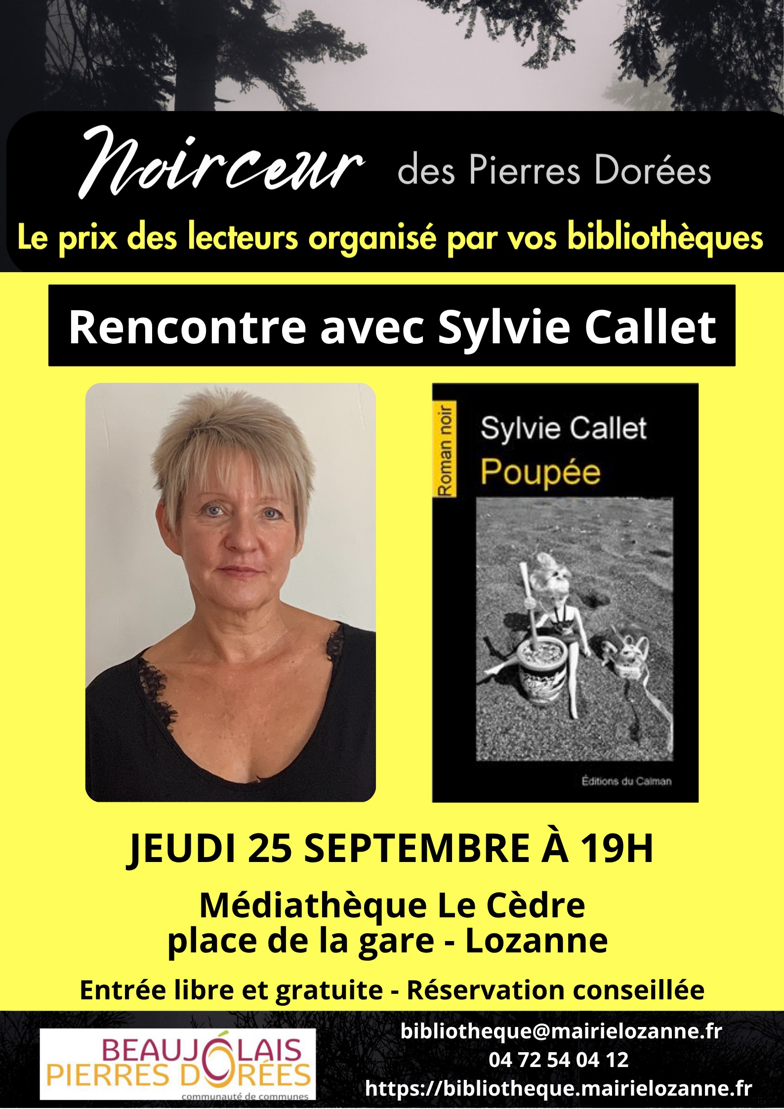 rencontre médiathèque Les Cèdres